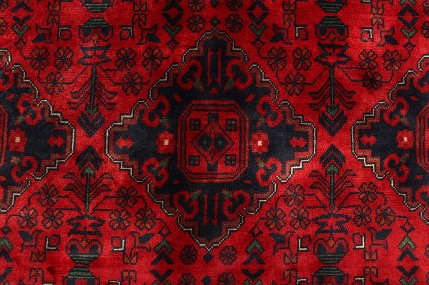 Dark Red Khal Mohammadi 6'  4" x 9'  3" - No. QA91620