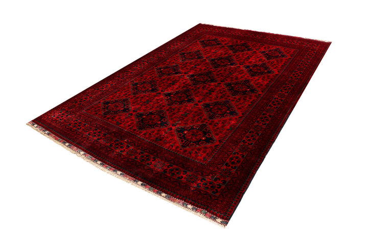 Dark Red Khal Mohammadi 6'  4" x 9'  3" - No. QA91620
