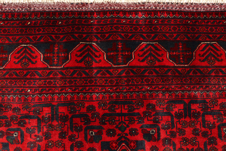 Dark Red Khal Mohammadi 6' 7 x 10' 1 - No. 68928