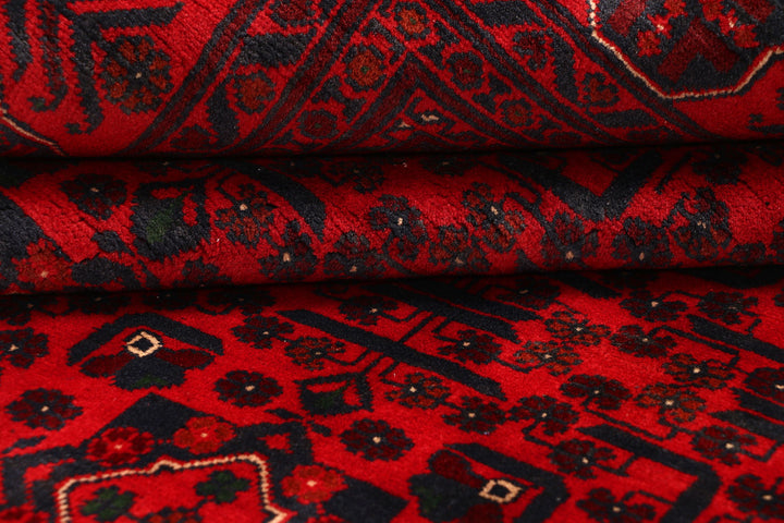 Dark Red Khal Mohammadi 6'  7" x 10'  1" - No. QA59170