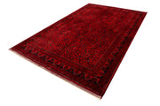 Dark Red Khal Mohammadi 6'  7" x 10'  1" - No. QA59170
