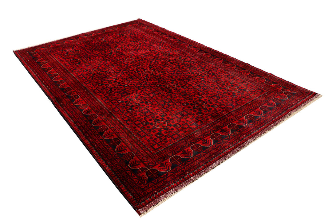 Dark Red Khal Mohammadi 6' 7 x 10' 1 - No. 68928