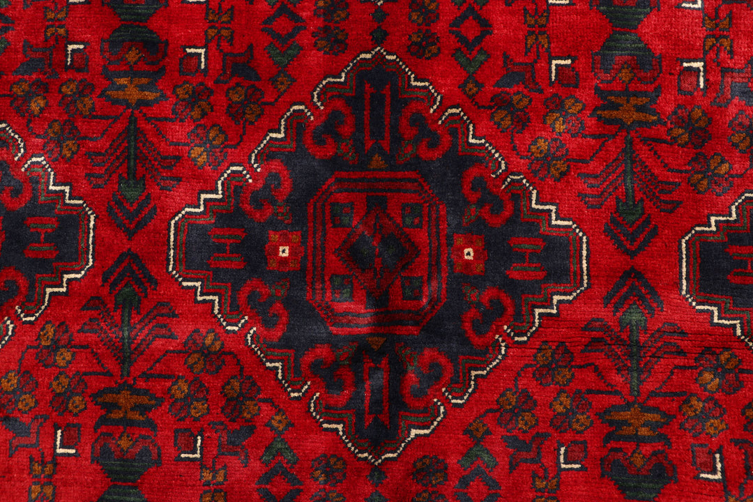 Dark Red Khal Mohammadi 6'  6" x 9'  6" - No. QA49857