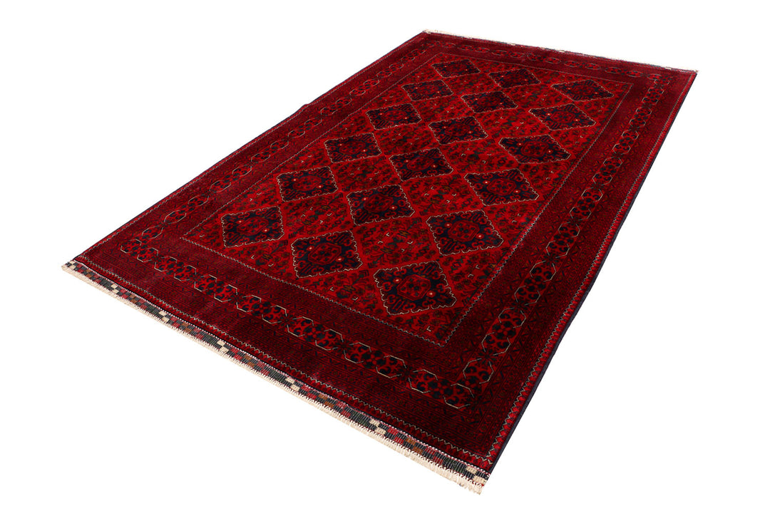 Dark Red Khal Mohammadi 6'  6" x 9'  6" - No. QA49857
