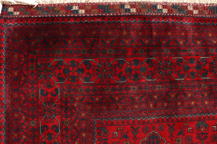 Dark Red Khal Mohammadi 6'  8" x 9'  5" - No. QA63710
