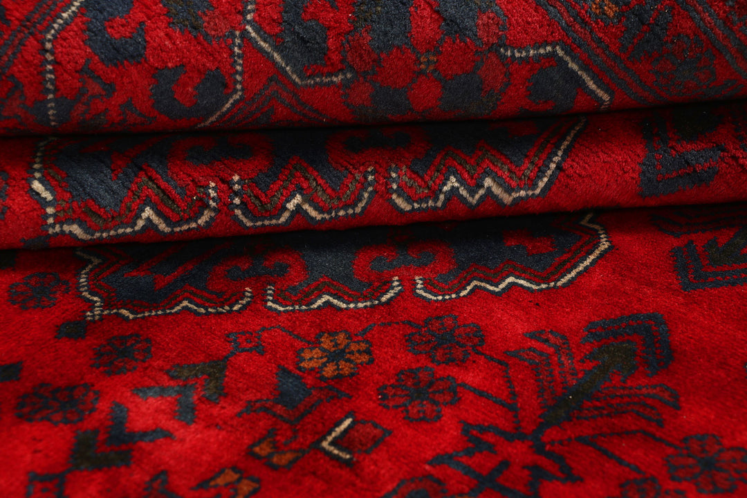 Dark Red Khal Mohammadi 6'  8" x 9'  5" - No. QA63710