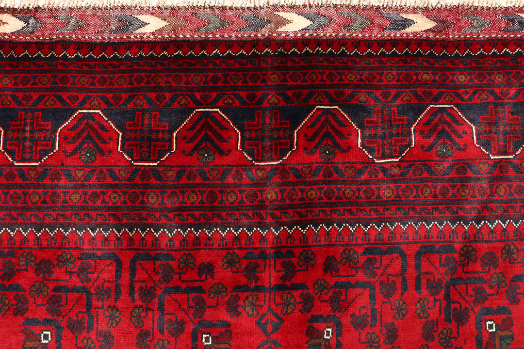 Dark Red Khal Mohammadi 6' 5 x 9' 6 - No. 68931