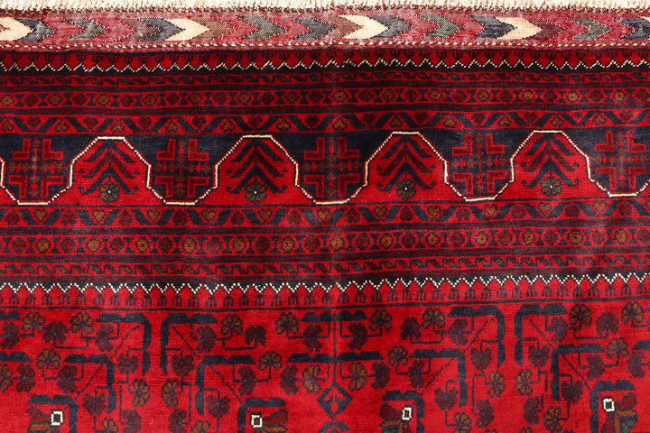 Dark Red Khal Mohammadi 6' 5 x 9' 6 - No. 68931