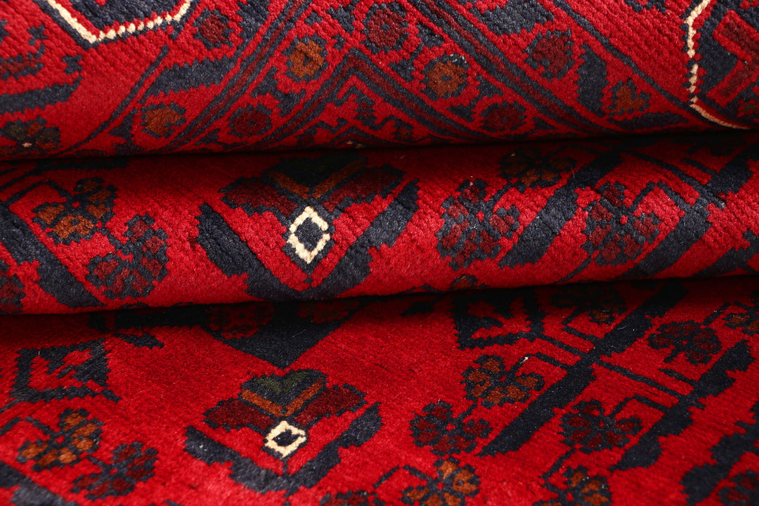 Dark Red Khal Mohammadi 6' 5 x 9' 6 - No. 68931