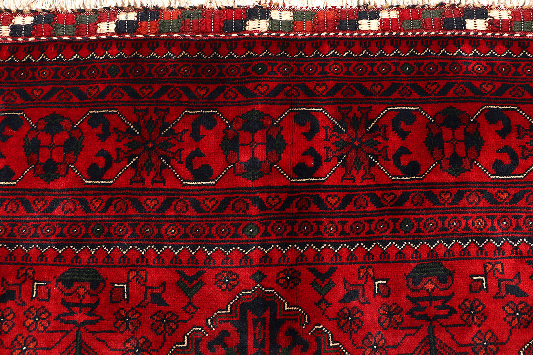 Dark Red Khal Mohammadi 6'  6" x 9'  9" - No. QA30247