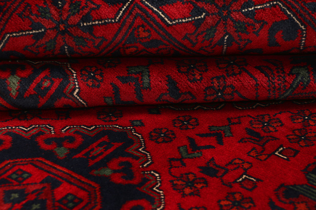 Dark Red Khal Mohammadi 6'  6" x 9'  9" - No. QA30247