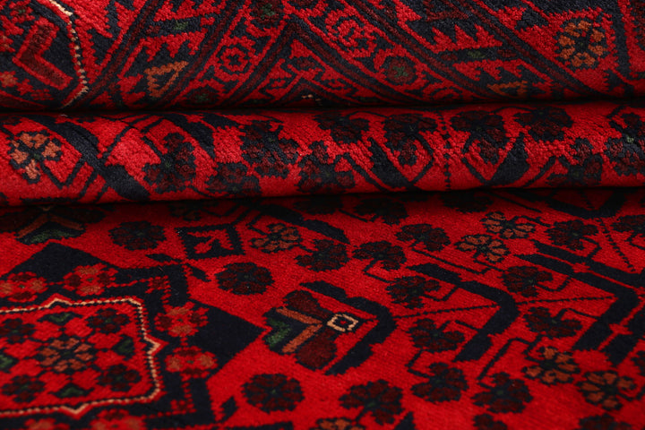 Dark Red Khal Mohammadi 6'  7" x 9'  10" - No. QA84878