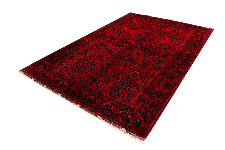 Dark Red Khal Mohammadi 6'  7" x 9'  10" - No. QA84878