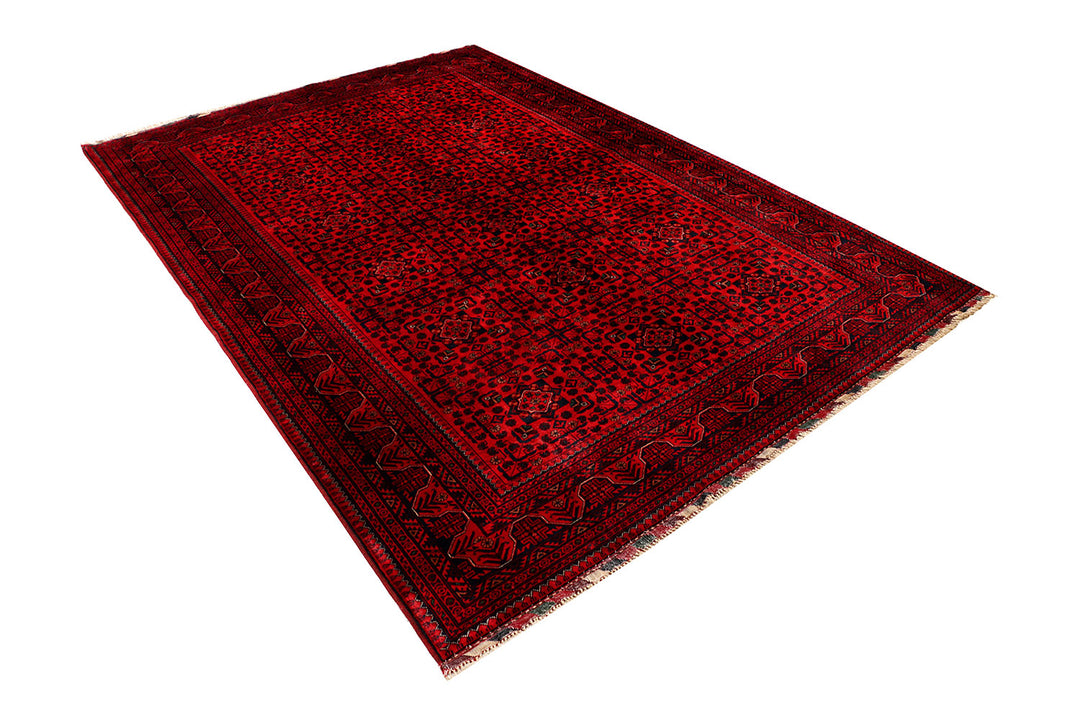 Dark Red Khal Mohammadi 6'  7" x 9'  10" - No. QA84878
