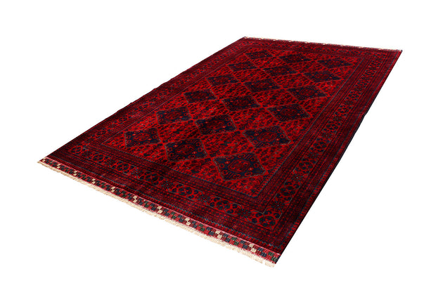 Dark Red Khal Mohammadi 6'  4" x 9'  5" - No. QA42890
