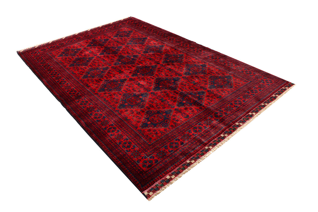 Dark Red Khal Mohammadi 6'  4" x 9'  5" - No. QA42890