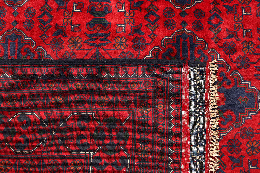 Dark Red Khal Mohammadi 6'  4" x 9'  5" - No. QA42890