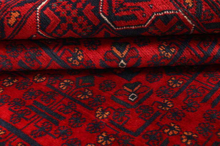 Dark Red Khal Mohammadi 6'  6" x 9'  6" - No. QA90176