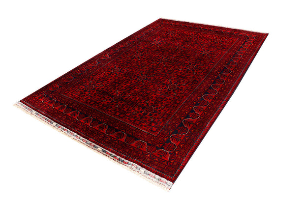 Dark Red Khal Mohammadi 6'  6" x 9'  6" - No. QA90176