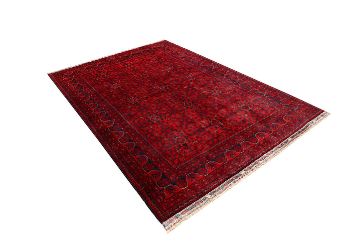 Dark Red Khal Mohammadi 6'  6" x 9'  6" - No. QA90176