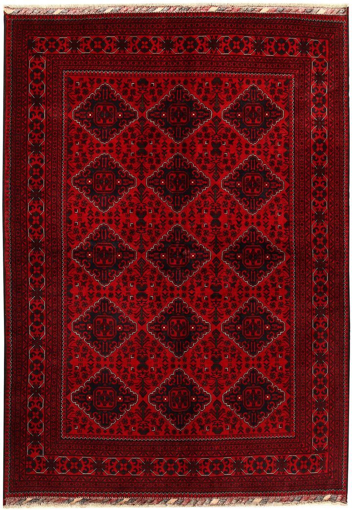 Dark Red Khal Mohammadi 6' 6 x 9' 7 - No. 68936