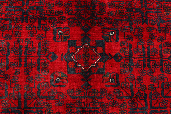 Dark Red Khal Mohammadi 6'  8" x 9'  7" - No. QA34978