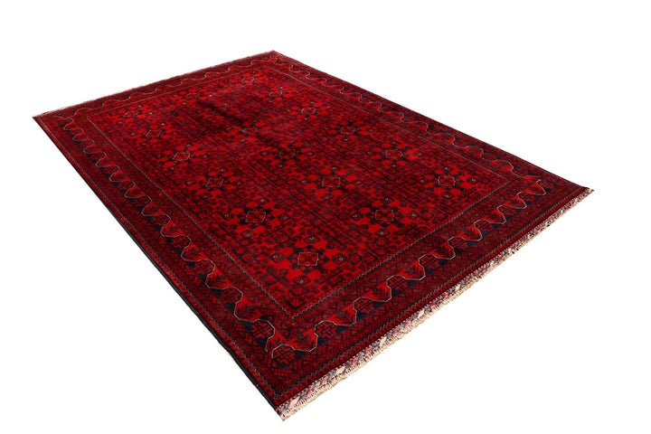 Dark Red Khal Mohammadi 6'  8" x 9'  7" - No. QA34978