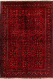 Dark Red Khal Mohammadi 6'  8" x 9'  7" - No. QA34978