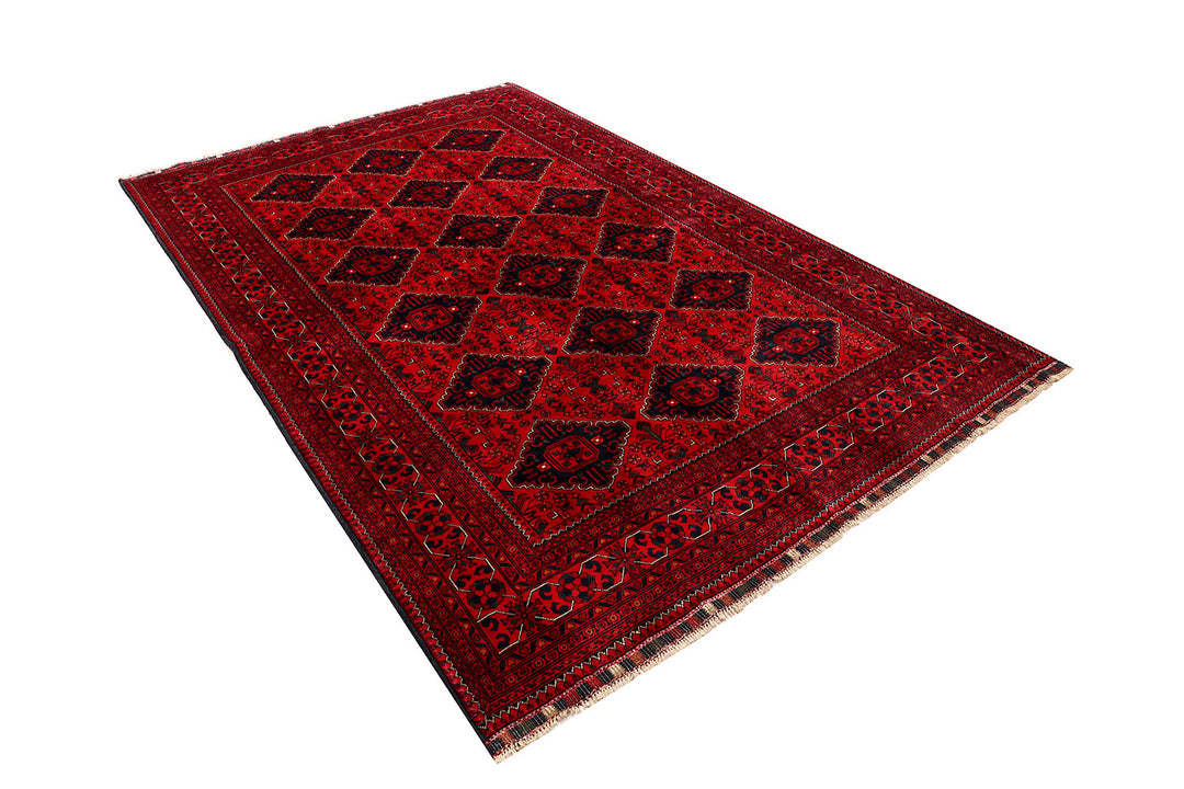 Dark Red Khal Mohammadi 6' 4 x 9' 11 - No. 68938