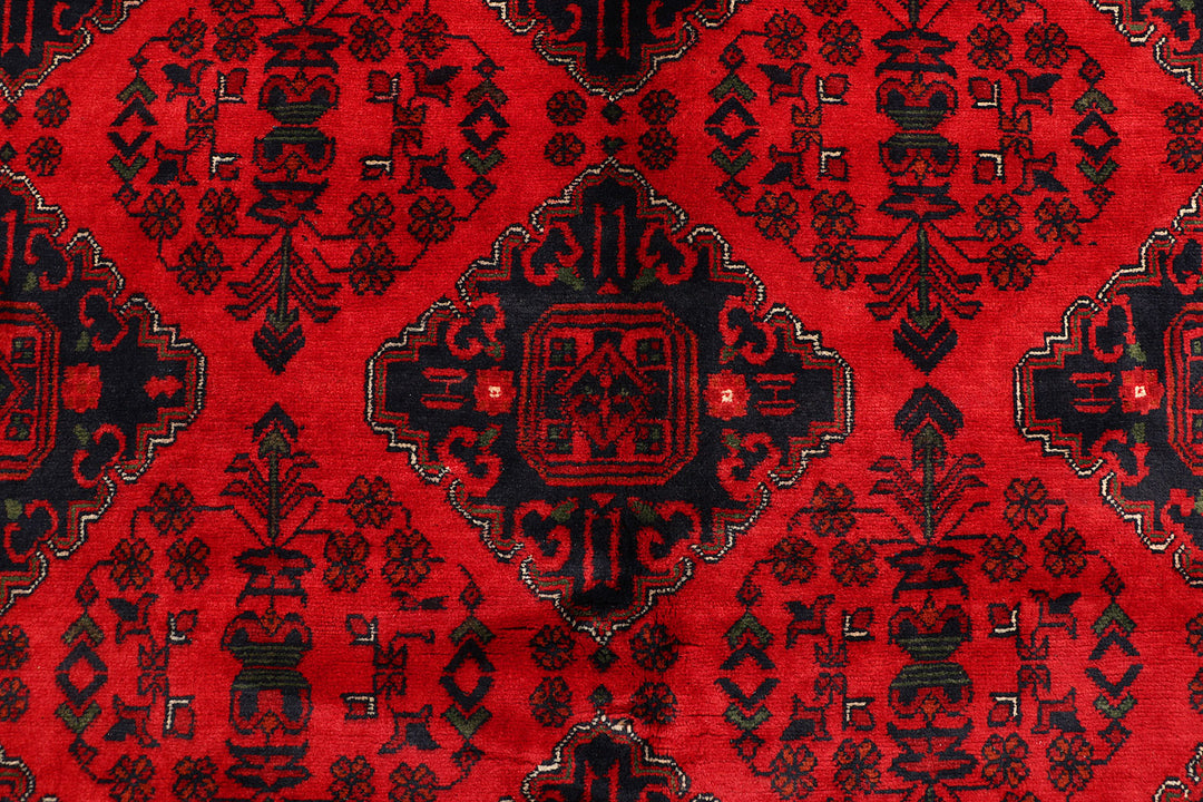 Dark Red Khal Mohammadi 6' 5 x 9' 5 - No. 68940