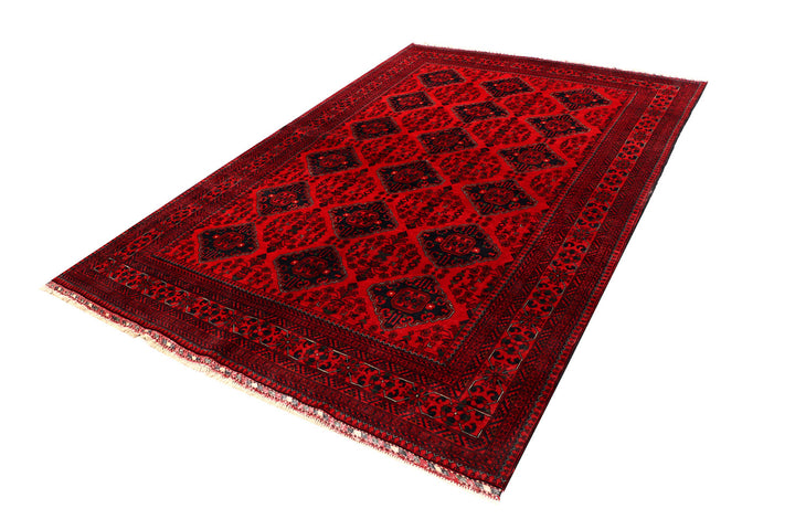 Dark Red Khal Mohammadi 6' 5 x 9' 5 - No. 68940