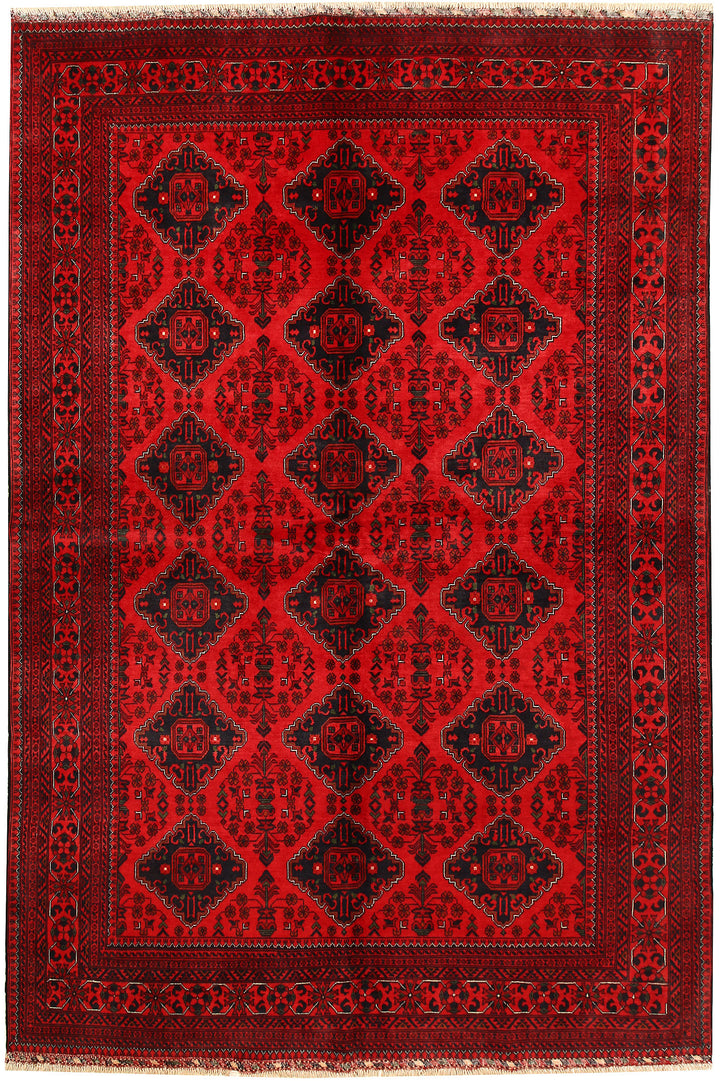 Dark Red Khal Mohammadi 6' 5 x 9' 5 - No. 68940