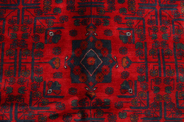 Dark Red Khal Mohammadi 6'  7" x 9'  6" - No. QA17453