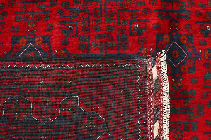 Dark Red Khal Mohammadi 6'  7" x 9'  6" - No. QA17453