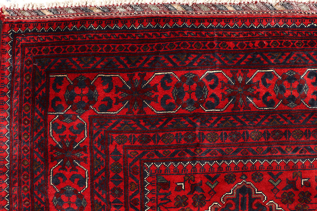 Dark Red Khal Mohammadi 6'  6" x 9'  11" - No. QA66622