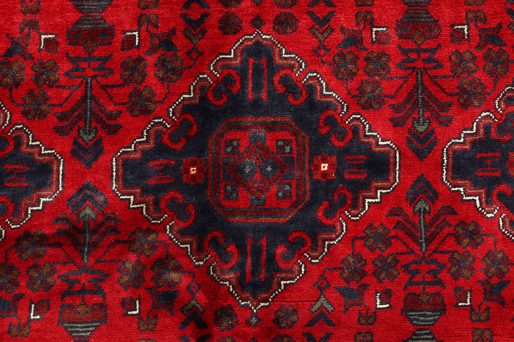 Dark Red Khal Mohammadi 6' 6 x 9' 11 - No. 68942
