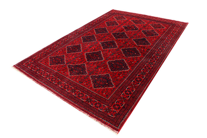 Dark Red Khal Mohammadi 6'  4" x 9'  5" - No. QA70192