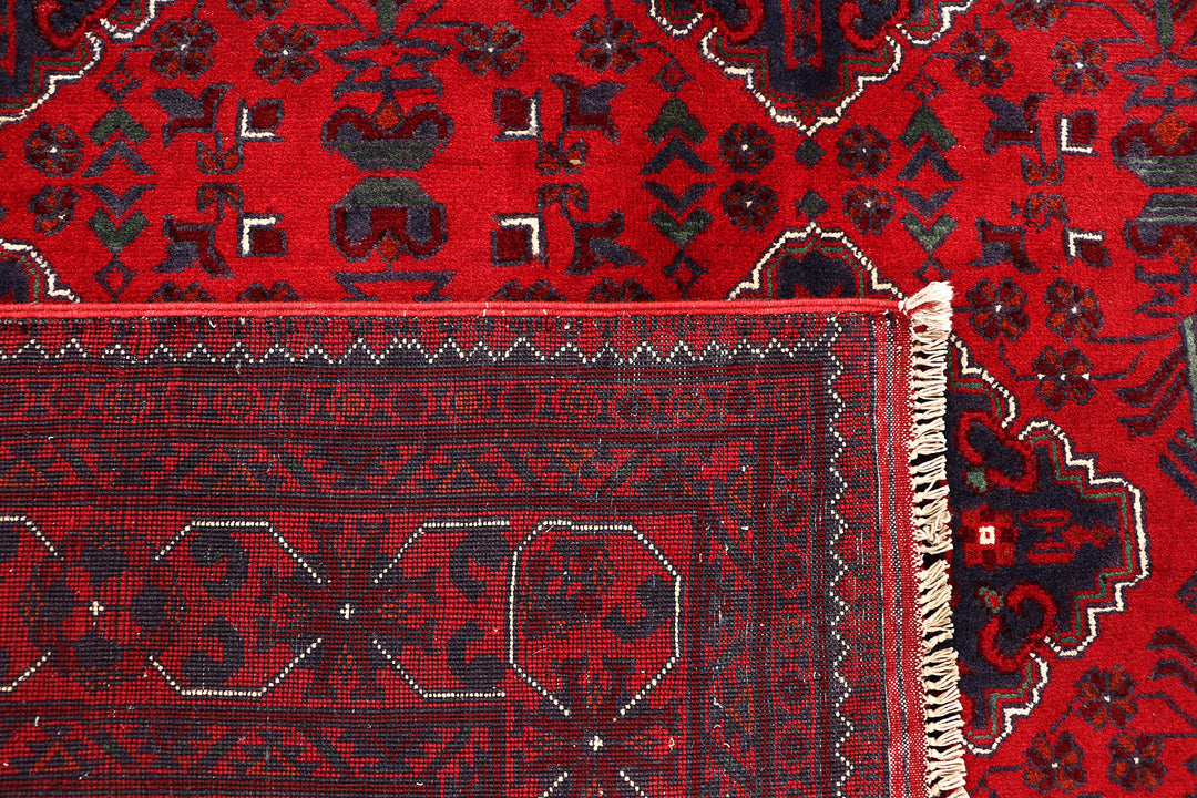 Dark Red Khal Mohammadi 6'  4" x 9'  5" - No. QA70192