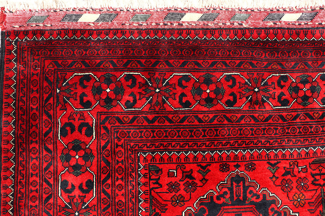 Dark Red Khal Mohammadi 6'  6" x 9'  8" - No. QA56403
