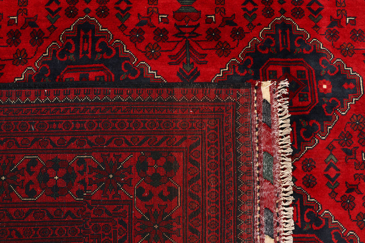 Dark Red Khal Mohammadi 6'  6" x 9'  8" - No. QA56403