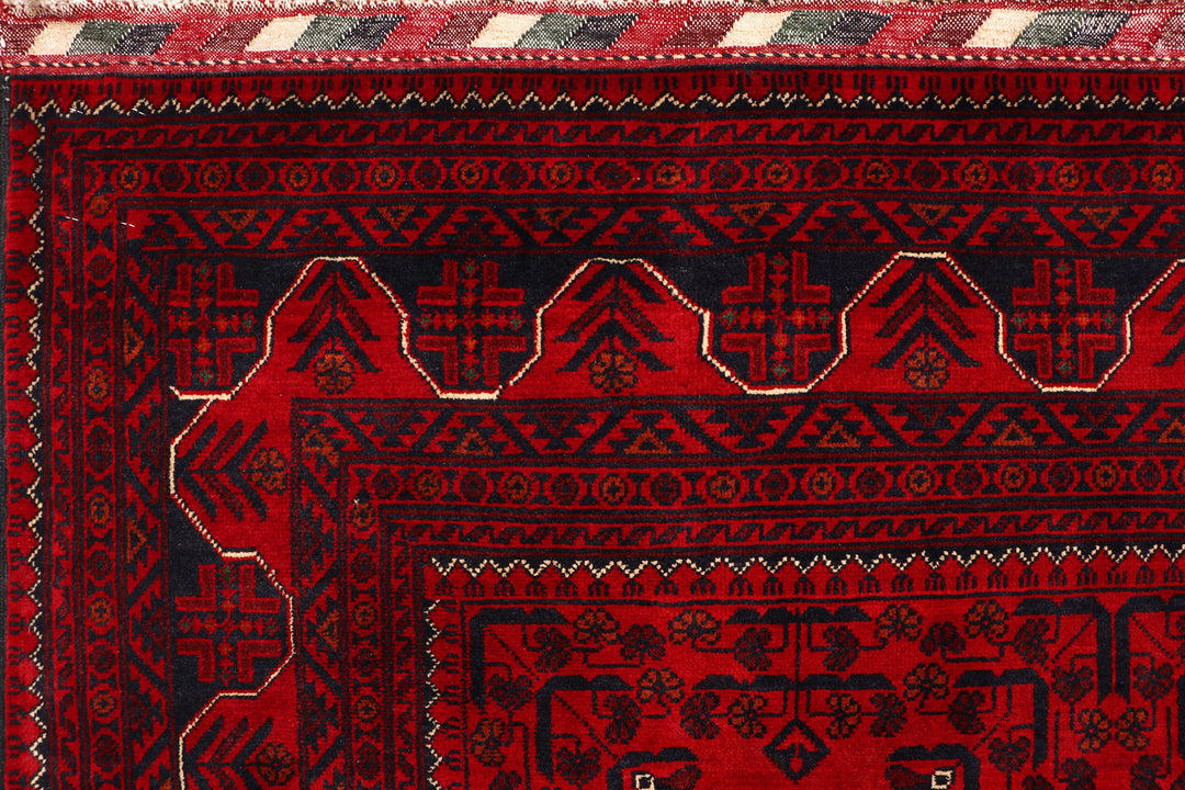 Dark Red Khal Mohammadi 6' 3 x 9' 8 - No. 68945