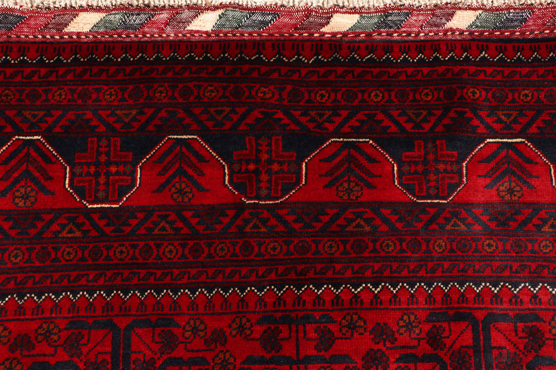 Dark Red Khal Mohammadi 6' 3 x 9' 8 - No. 68945