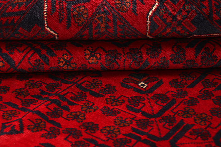 Dark Red Khal Mohammadi 6'  3" x 9'  8" - No. QA40170