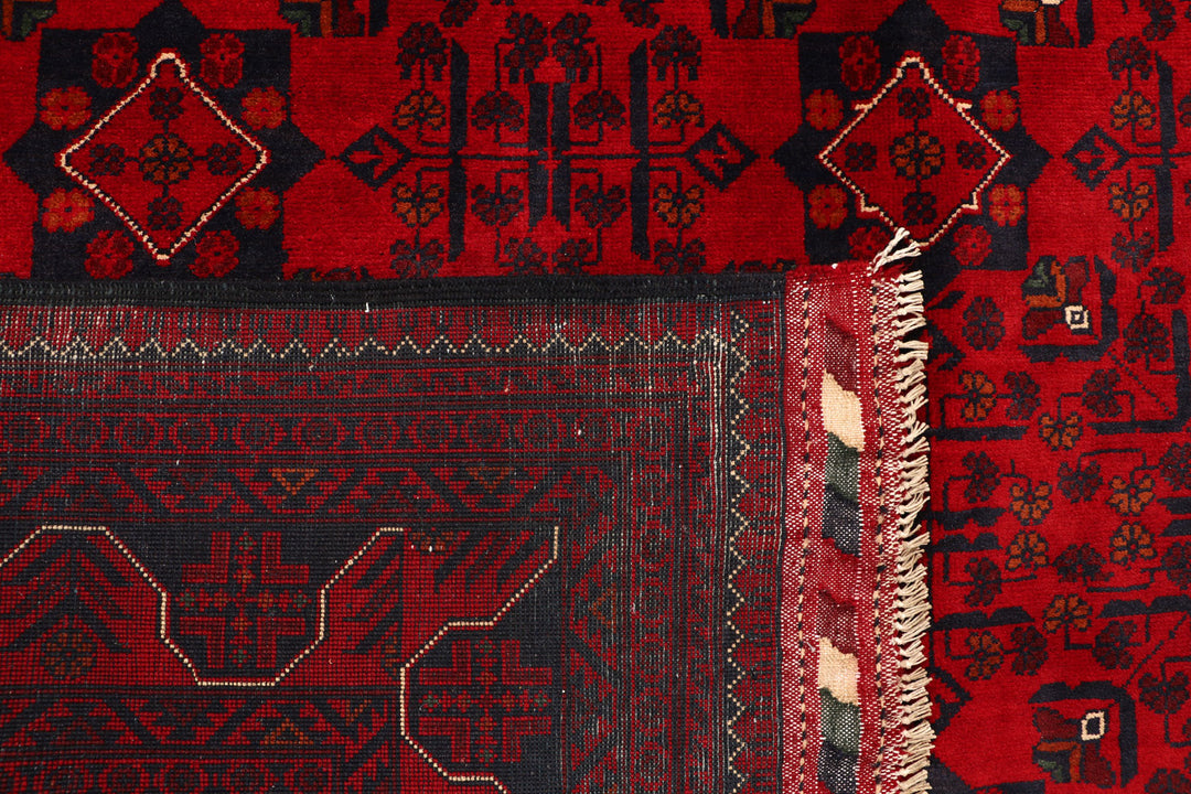 Dark Red Khal Mohammadi 6' 3 x 9' 8 - No. 68945