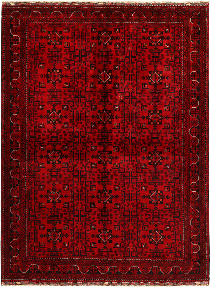 Dark Red Khal Mohammadi 6' 6 x 9' 4 - No. 68947