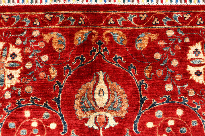 Firebrick Kazak 6' 6 x 9' 5 - No. 68958