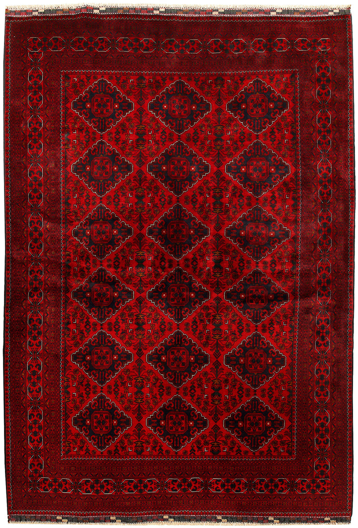 Dark Red Khal Mohammadi 6' 5 x 9' 5 - No. 68969