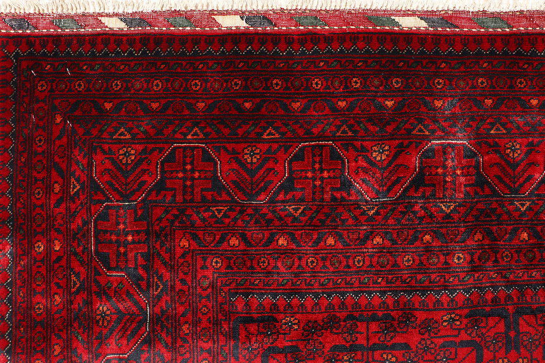 Dark Red Khal Mohammadi 6' 5 x 9' 6 - No. 68970