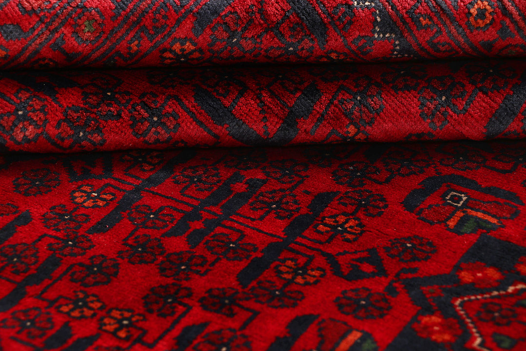 Dark Red Khal Mohammadi 6' 5 x 9' 6 - No. 68970