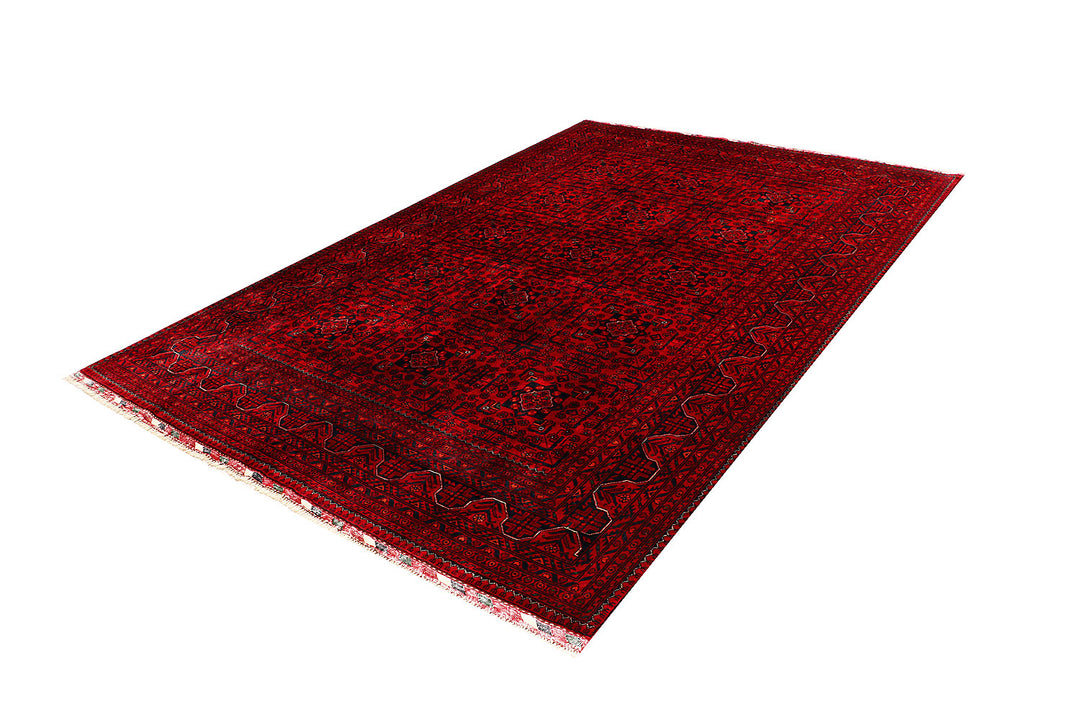 Dark Red Khal Mohammadi 6' 5 x 9' 6 - No. 68970